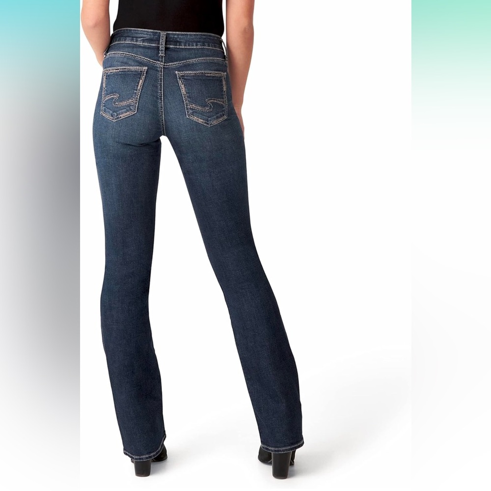 Silver Jeans Company SUKI Mid Slim Boot W93616SSF426. size 20 / L31 - Picture 1 of 6